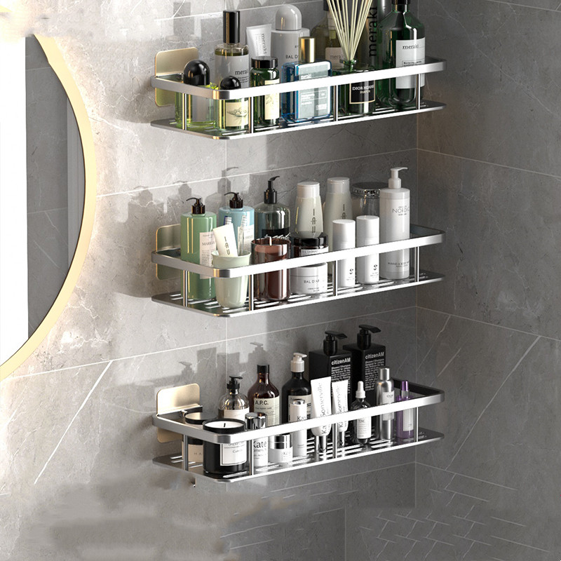 Estante de Baño de Pared 1ORDN – Doble Balda Sin Obra