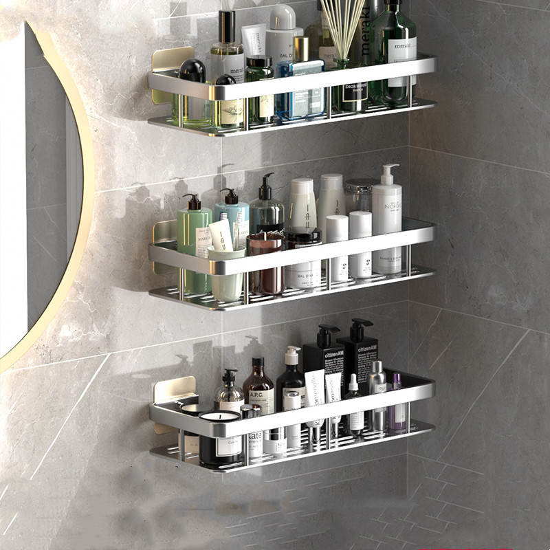 Estante de Baño de Pared 1ORDN – Doble Balda Sin Obra