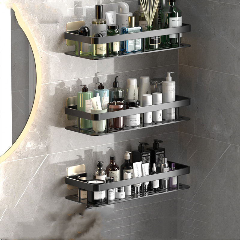 Estante de Baño de Pared 1ORDN – Doble Balda Sin Obra