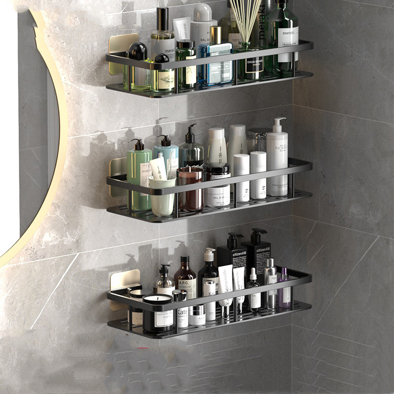 Estante de Baño de Pared 1ORDN – Doble Balda Sin Obra