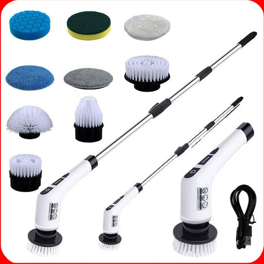 Cepillo Electrico de Limpieza 9 en 1 con Mango Extensible 1ORDN